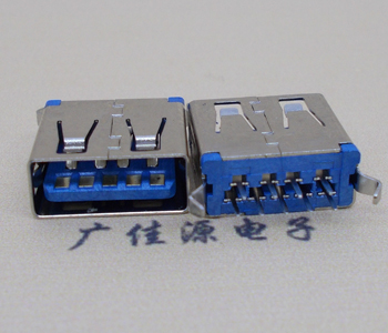 北京USB 2.0接口USB10.0母座180度直边/弯脚