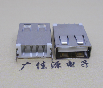 宁津USB AF立式 直插 加长款17.5MM 大电流3A插座
